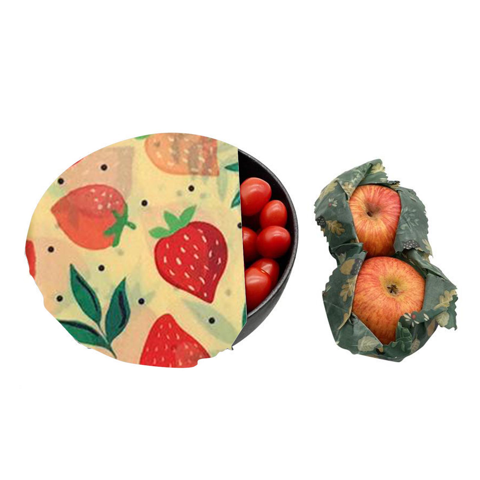Beeswax Food Cover - 4 Envoltorios de Cera de Abeja