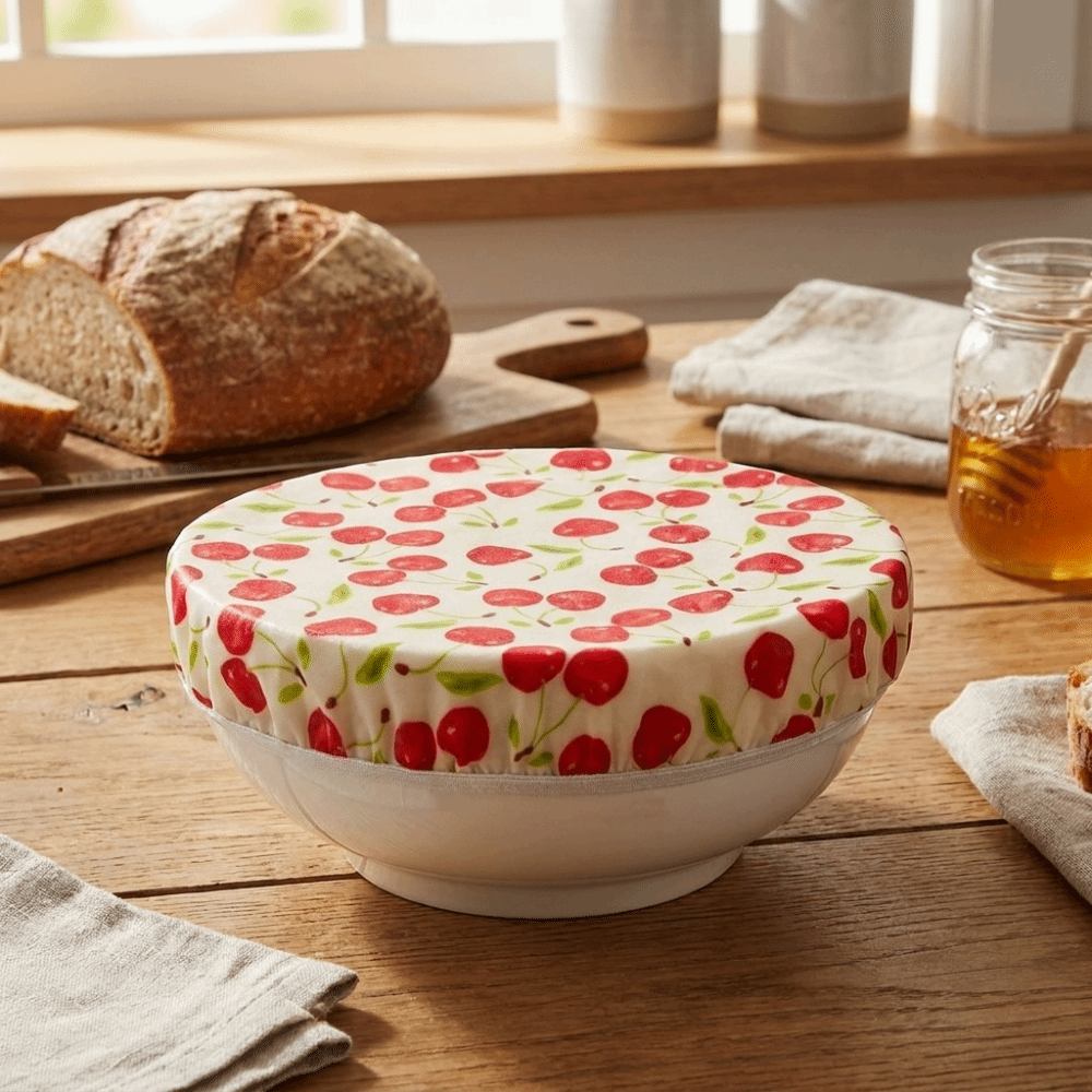 Beeswax Food Cover - Cubierta de tela de cera de
