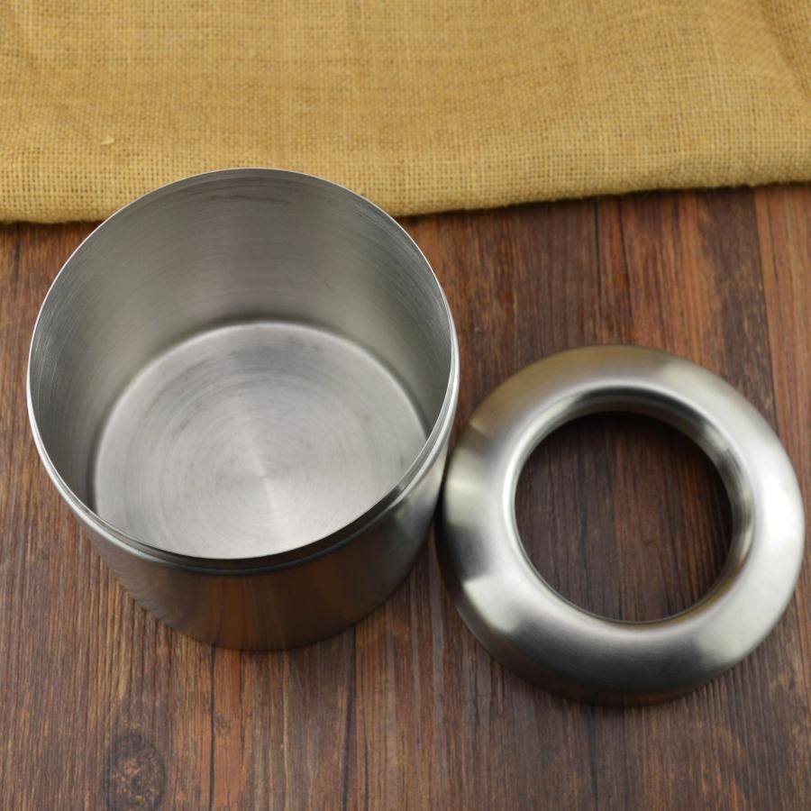 Cubo de basura de acero inoxid - Compost Bin Countertop reseña y precio