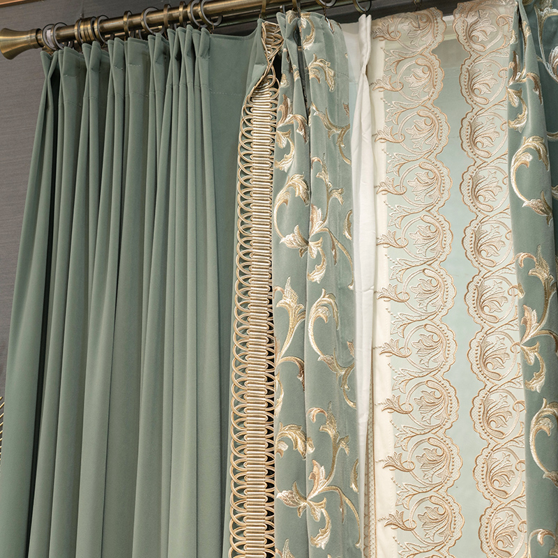 Cortinas de Terciopelo Verde A - Sustainable Living Homes reseña y precio