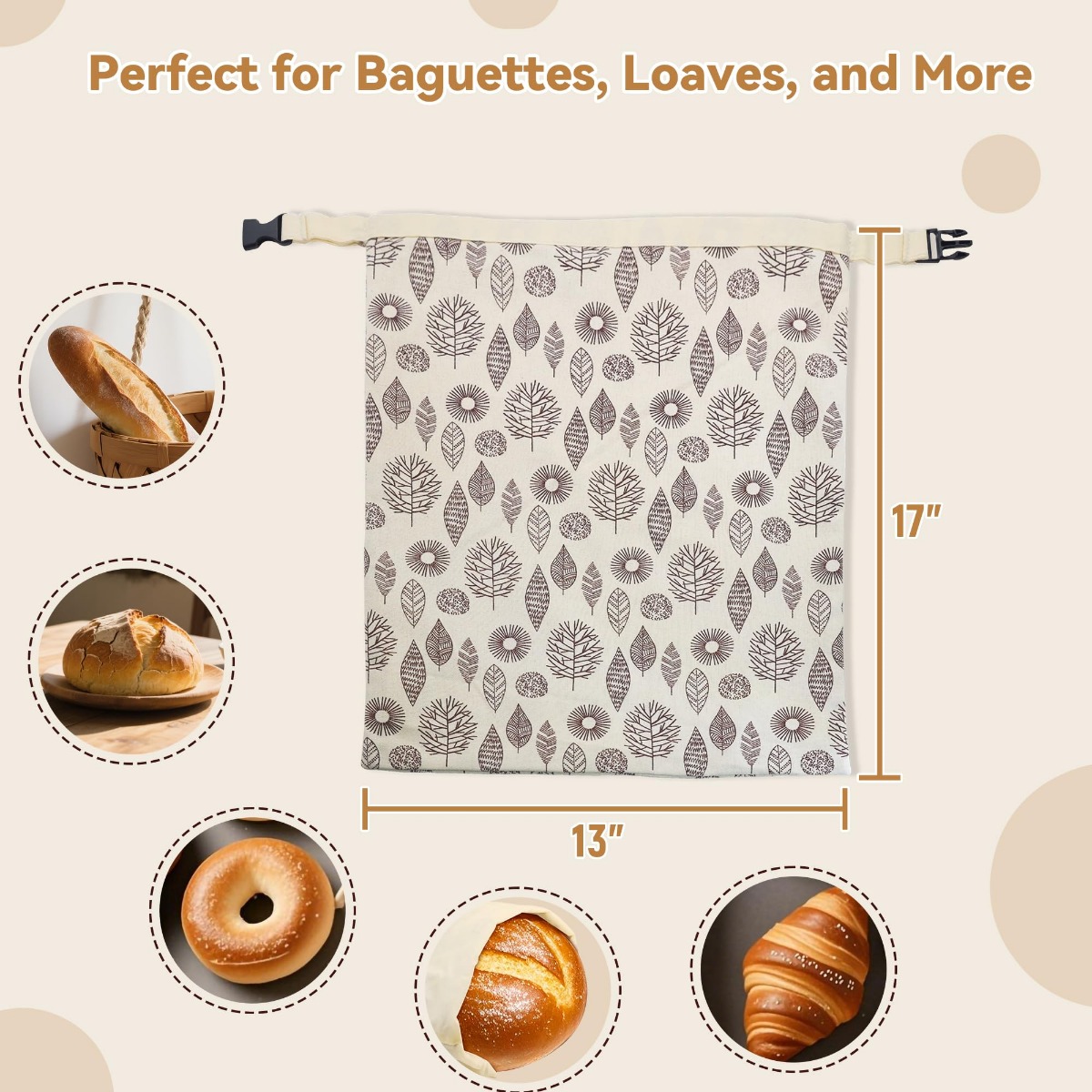 Bolsas reutilizables para pan  - Beeswax Food Cover reseña y precio