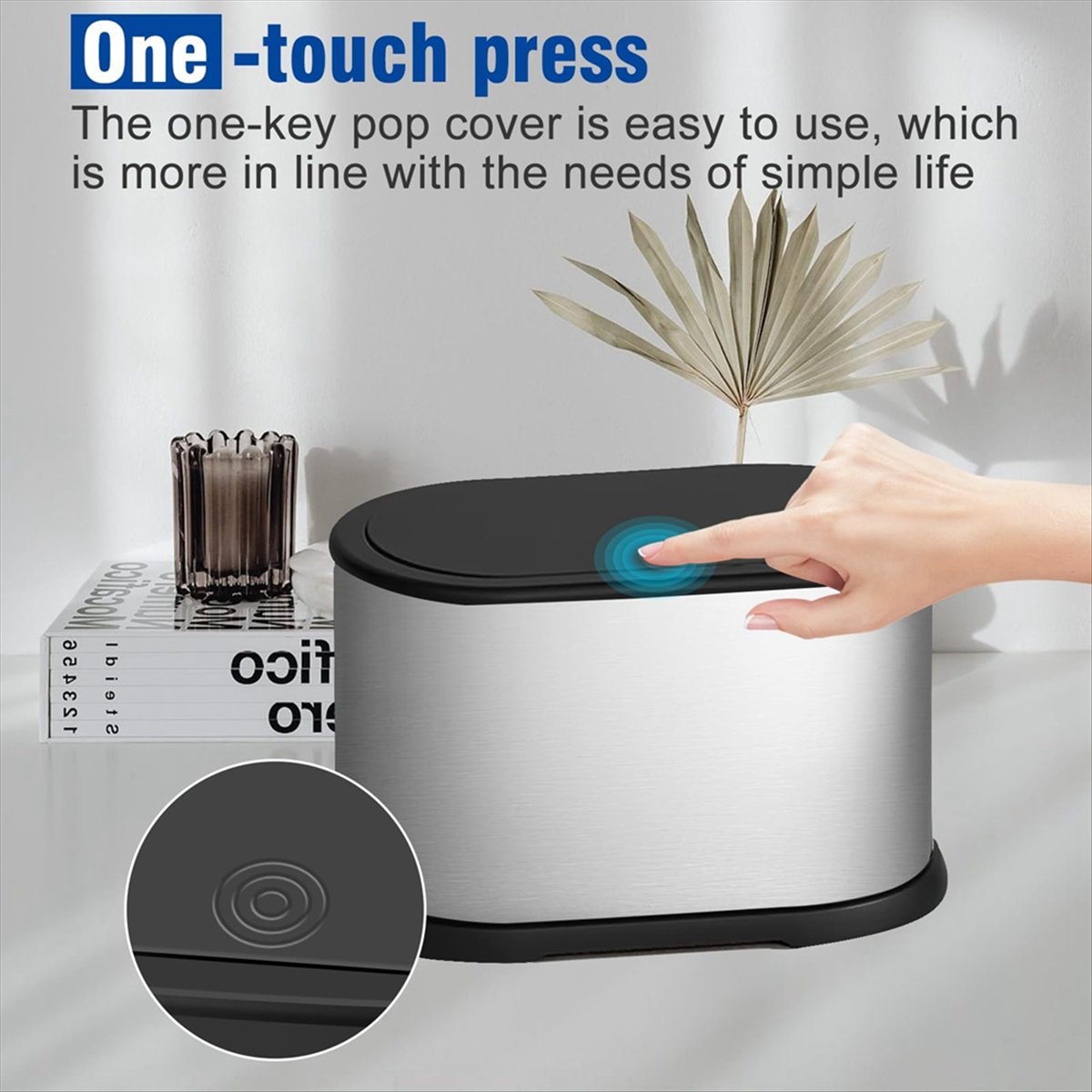 Mini Bote de Basura MALL con T - Compost Bin Countertop reseña y precio