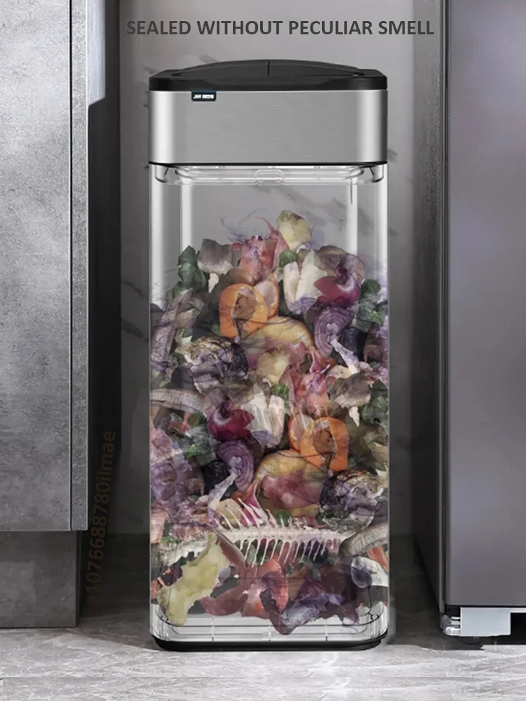 Cubo de basura de acero inoxid - Compost Bin Countertop reseña y precio