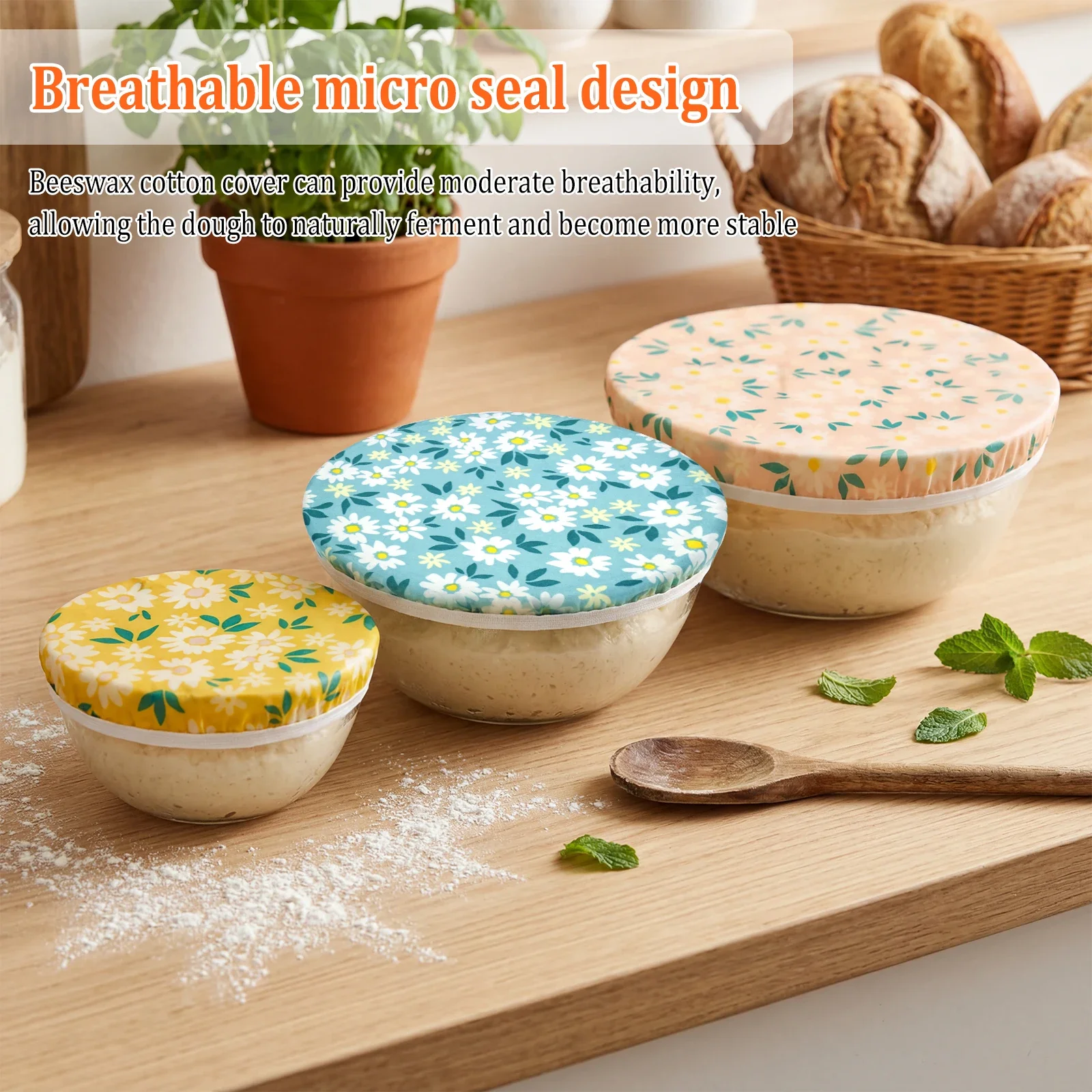 Juego de 3 Cubiertas para Tazo - Beeswax Food Cover reseña y precio