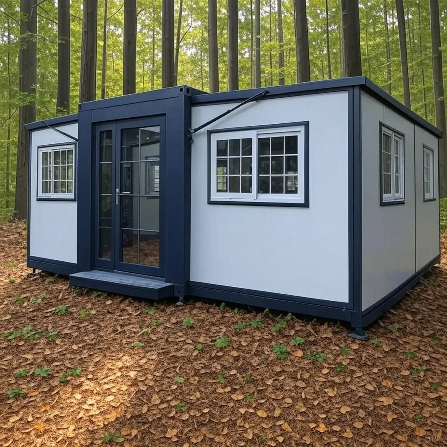 Casa Contenedor Moderna de 20  - Sustainable Living Homes reseña y precio
