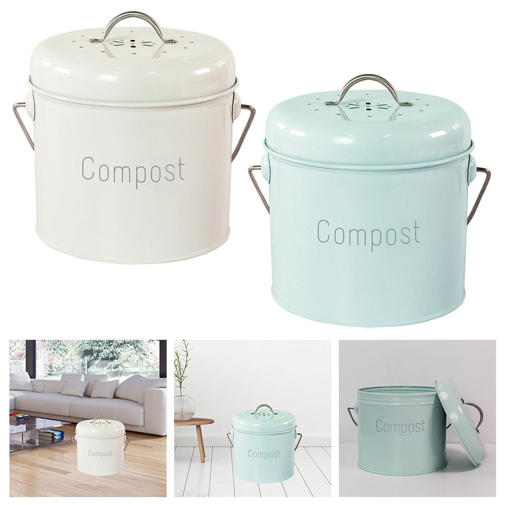 3 contenedor de abono, encimer - Compost Bin Countertop reseña y precio